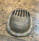 Vintage Perko 3-1 4  X 5  Bronze Intake Scoop Strainer Patina