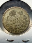 1910 Canadian 5 Cents Silver Coin