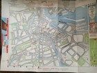 Map Of The City Of Amsterdam Circa 1950 s 17  X 22    Fold-out With Like Dated  