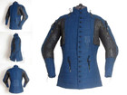 Medieval Gambeson With Chainmail Padded Jacket Knight Armor Quilted Costume Larp