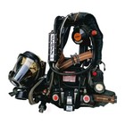 Scott 4 5 Black Scba Set With Pack-tracker Unit   Av-3000 Full Face Mask Size-m