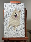 Custom Pet Portrait From Photo Dog Cat Picture Handmade Art Acrylic Painting