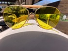Very Rare Original Vintage American Optical   Bausch   Lomb Sunglasses And Case 