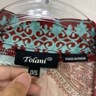 Tolani Kimono Duster O s Multi Color  Paisley Floral Festival Boho Embroidered