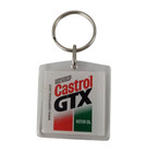 Castrol Gtx Motor Oil Advertising Keychain Acrylic Key Ring