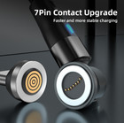 3x Magnetic Usb Fast Charger Data Cable Cord For Iphone 14 13 12 11 Xr X 8 7 6