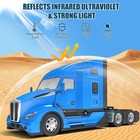 3pcs Windshield Sun Shade Customized For Kenworth T680 2011-2026 Front Side     