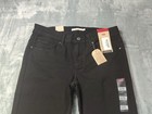 Levi 711 Skinny Jeans Womens Size 30x31 Black Tag 30x32 Nwt