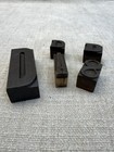 Vintage Hamilton Wood Letterpress Type Lot D A D 8 Blocks Usa Set Of 5 Printing