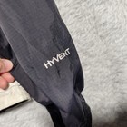 The North Face Hyvent Jacket Womens Medium Full Zip Black White Rain Coat  