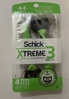 New  Unopened Mens Disposable 3 Packs  4 Razors Ea  Schick  xtreme Sensitive 3 