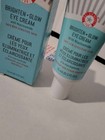 First Aid Beauty Brighten   Glow Eye Cream With Niacinamide  15 Ml  0 5 Fl Oz 