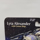 Babylon 5 Lyta Alexander Action Figure With Green Ship Previews Exclusive