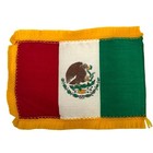 Vintage Flag Of Mexico Cotton  old New Stock  6 X 4   