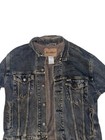 Levi Strauss Signature Dirty Wash Denim Jean Trucker Size Medium 90   s