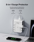Belkin 6-outlet Wall Surge Protector 2 Usb Ports 900j Home Office