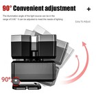5 Leds Super Bright Led Headlights  Usb Rechargeable Portable 4 Modes