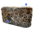 Raw African Black Soap 10 Lb - 100  Pure Natural Organic Unrefined Ghana Premium