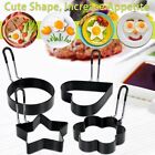 6pcs Eggs Rings stainless Steel Egg Cooking Rings round Pancake Mold For Frying