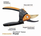 Fiskars Powergear2 Titanium Pruner Trimmer Cutter Clipper Shears Garden P552