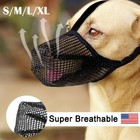 Pet Dog Muzzle Anti-lick Anti-biting Chewing Bark Licking Mouth Cover Mesh Mask