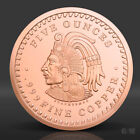 5 Oz Aztec Calendar Copper Round  999 Fine Copper Bullion 5 Avdp Ounce