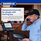 Hamilton Captel 2400ispnbt Captioned Telephone 40db Amplification Touch Screen
