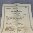 1915 German Abgangs Zeugnis School Leaving Certificate Volksschule Lauf
