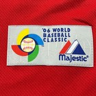 Majestic Jersey Men s Large Red Team Usa World Baseball Classic Derek Jeter 2006