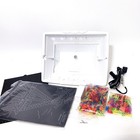 Vtg Sealed 2001 Lite Brite Unused Art Sheet Lots Of Pegs Light Bright Included