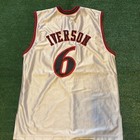 Vintage Super Rare Authentic  6 Allen Iverson All-star Jersey Size Xl