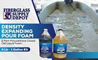 Liquid 4lb Density Expanding 2 Part Closed Cell Polyurethane Pour Foam  Gal  Kit