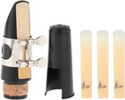 Bb Clarinet Mouthpiece Kit Ligature Reeds 2 5 Plastic Cap Beginners