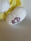 Vintage Fisher Price Puffalump Bunny Rabbit Yellow Dress Plush Toy 1986