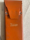 Vintage Keuffel   Esser K e Deci-lon 10 Slide Rule 68 1100 Orange Case Math Tool