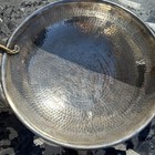 Vintage Los Castillo Large Lizard Platter Heavy Silverplate Hand Hammered Read