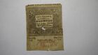 1776 Two Shillings Connecticut Colonial Currency Note Bill  Revolutionary War 
