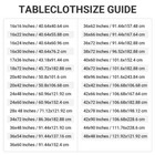 Clear Tablecloth  1 5mm Thick Table Cover  Square Table Protector