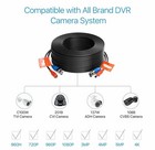 Zosi 60ft Cctv Bnc Video Power Cable For Security Camera System Dvr Wire Cord