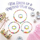 3 Sets Little Girls Necklace Bracelet Colorful Beads Play Jewelry For Toddlers