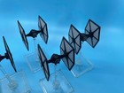 Star Wars  X-wing Miniatures   First Order Lot - Tie sf  Tie fo  Silencer