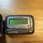Motorola Advisor Gold Flex Beeper Pager Gte 90 s Black Pagenet Working D142