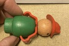 Vintage 1960-61 Fisher-price Fireman Figure  from  168 Snorky Fire Engine Set 
