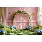 Rose Floral Wall Photography Background Backdrop Photo Studio Prop Wedding Party