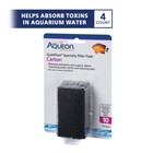 Aqueon Quietflow Replacement Specialty Filter Pads For Model 10 Carbon 4 Count