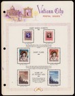 Vatican 1953-1969 Complete Collection Of 377 Mh Stamps On White Ace Cv 433 Video