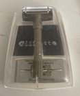 Vintage Gillette Double Edge Safety Razor Lot W  Case   3 Razors De Adjustable