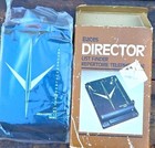 Vintage Bates Director List Finder Retro Metal Address Book Black Nos New In Box