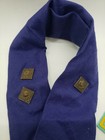 Vintage Boy Scouts Bear  Wolf  Bobcat Pins On Scarf With Bear Patch