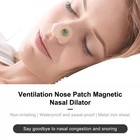 Magnetic Nasal Breathing Strips 50 100 200 Pcs Anti Snoring Patch Sleep Support